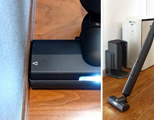掃除中も終わった後も音が気にならない! 自動ごみ収集 掃除中も終わった後も音が気にならない! 自動ごみ収集