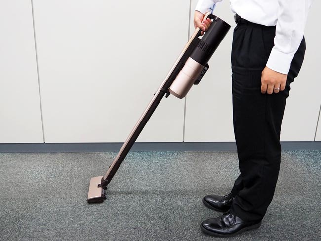 �N���[�i�[�{�̂���Ɏ���Ă݂��ʐ^