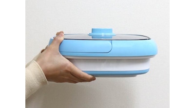 持ち運びできてコンパクトに収納できる
