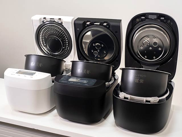 パナソニックの可変圧力IHジャー炊飯器と普通コースのIHジャー
