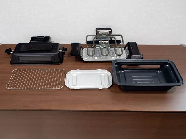 象印の『マルチロースター EF-WA30-HZ』なら、パーツを分解して