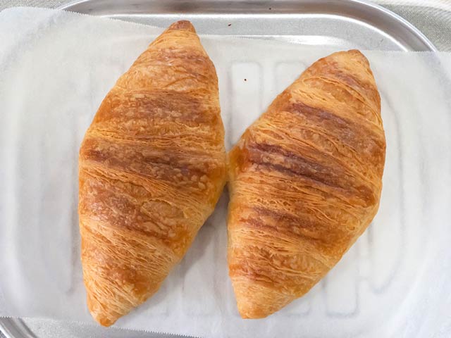 完璧なクロワッサンが完成した！