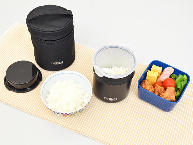 サーモス 保温 弁当 箱 使い方 THERMOS 保温弁当箱セット 800ml 象印