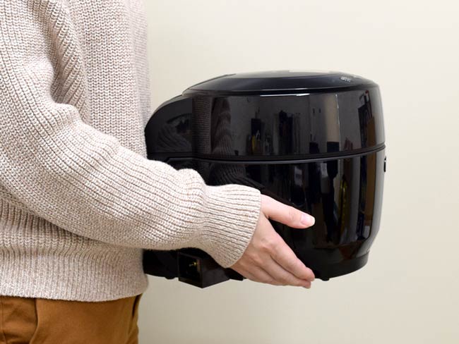 一人暮らしにも使いやすいサイズのヘルシオホットクックが優秀すぎる