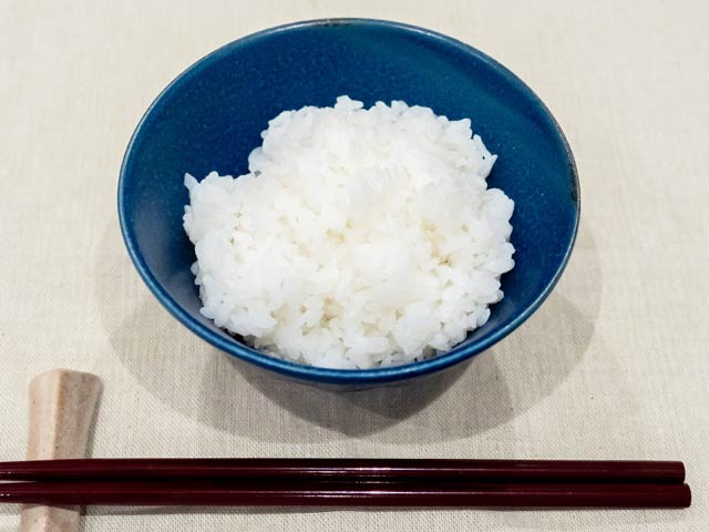 舌触りが良くて弾力のあるおいしいご飯です！