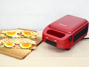 ビタントニオ 厚焼きホットサンドベーカー トマト VHS-10-TM