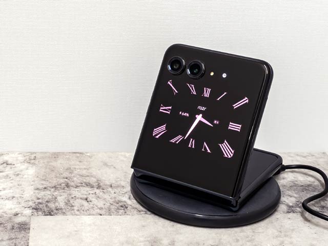 置き時計風にしても面白い!
