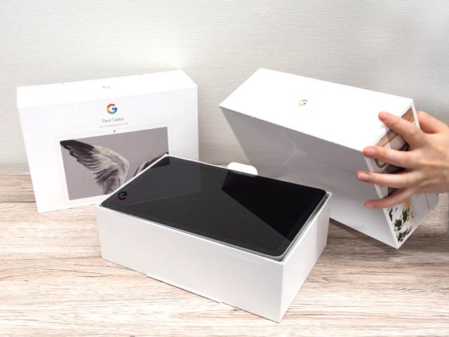 スマートディスプレイとしても使える！Googleの純正タブレット『Pixel