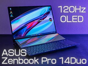 ASUSiGCX[Xj@14.5^/12.7^ fAfBXvCm[gp\R ASUS Zenbook Pro 14 Duo UX8402ZAiCore i7/ 16GB/ 512GB SSD/ WPS OfficejebNubN@UX8402ZA-M3033W