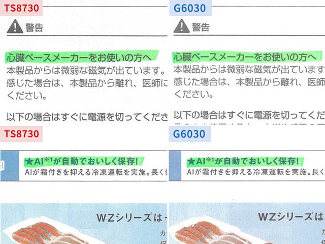 普通紙プリントのインクにじみは心配なさそう