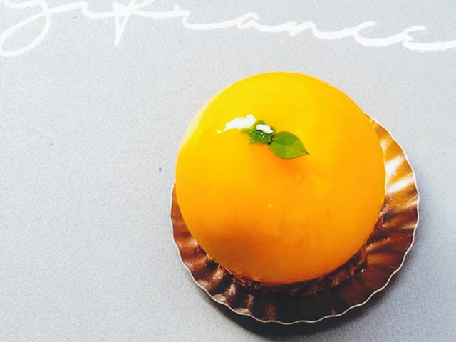 キヤノン みかんケーキ