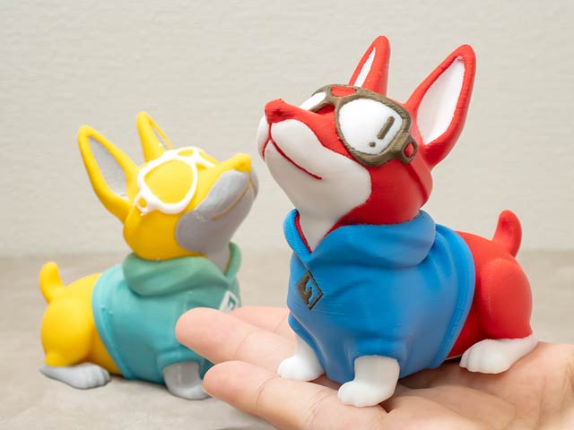 犬のフィギュアは6時間ほどかかったようです