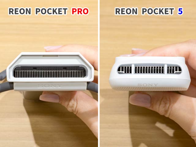 話題のウェアラブルクーラー ソニー『REON POCKET PRO』のパワー