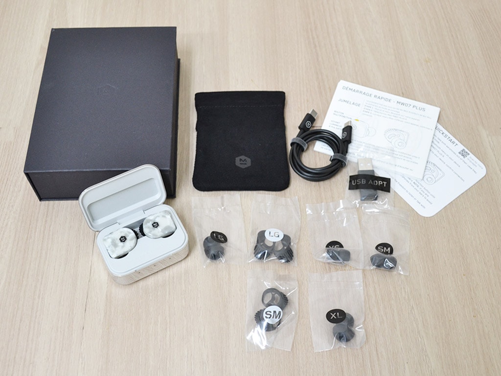 【動作確認済】【付属品完備】MASTER&DYNAMIC MW07 PLUS Master & Dynamic MW07 PLUS レビュー】外音取り込み＆ノイズ