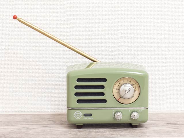 直送商品 レトロポップなかわいいBluetoothスピーカー！MUZEN OTR METAL その他