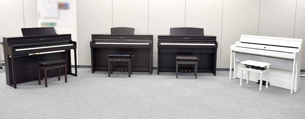4メーカー電子ピアノ比較! 弾き心地や音色を確かめる|Joshin webショップ