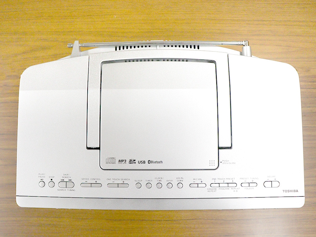 昔懐かしの音をハイレゾ化！東芝のCDラジカセ「TY-AK2」は