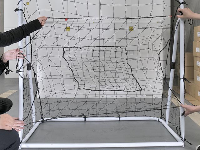 最後にリバウンドネットをセット