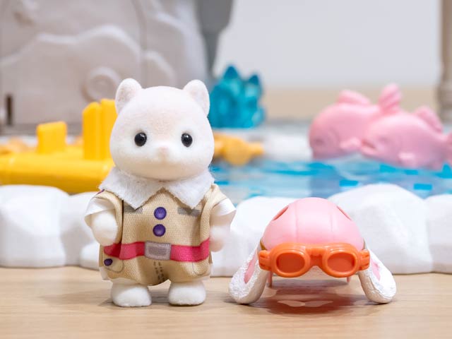 ぼうけんへ向かう「モモンガの赤ちゃん」