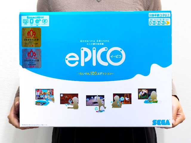 100個の体験で子どもの「すき」に出会える！セガフェイブ『ePICO