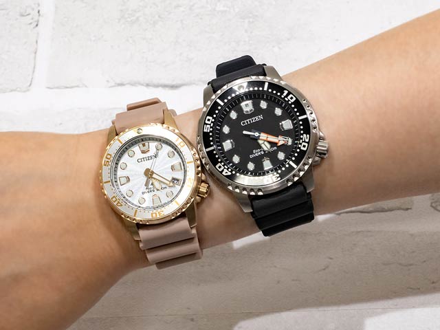 ケース径は 約37mmと約44mm