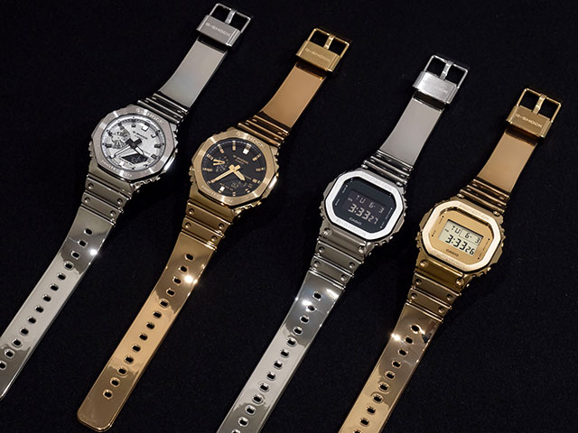 G-SHOCK FINE METALLIC SERIES 『GM-2100』＆『GM-5600』