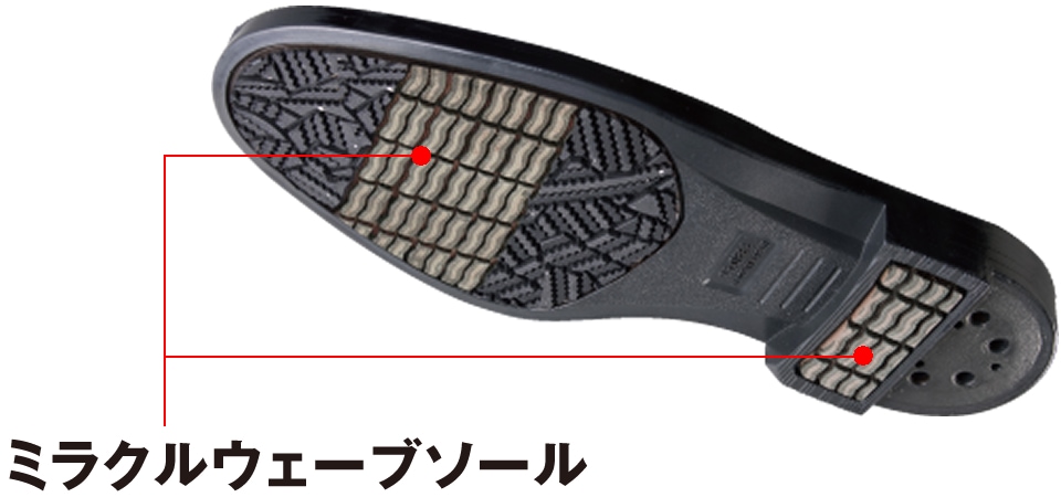 雨に負けない爽快ビジネスシューズ 通勤快足 アサヒシューズ
