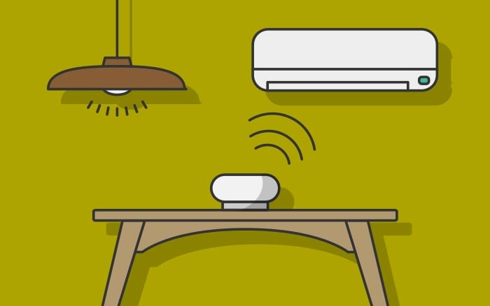 家電の操作