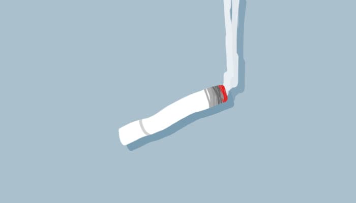 喫煙される方:煙に含まれる物質を吸着