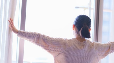 こまめに部屋の換気をする