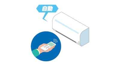エアコンの自動運転モードを活用する
