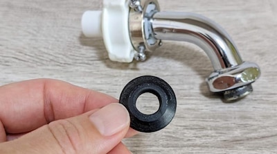 接続部分のゴムパッキンの劣化