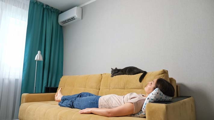 エアコン性能が部屋の広さに合っていない