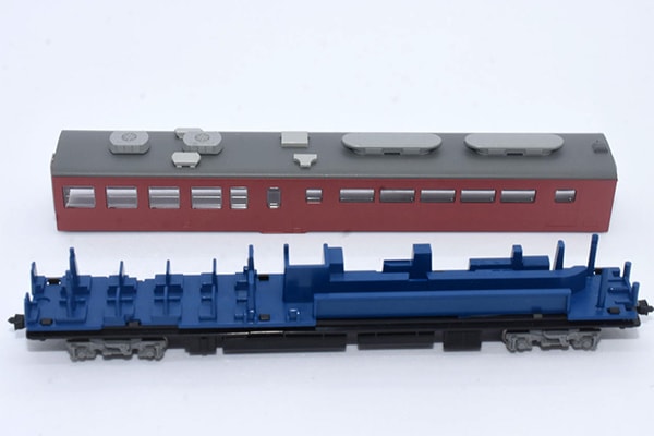 Nゲージ加工品 クハ455-600入り475系3両（モーター無し） 鉄道模型