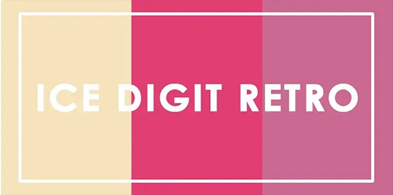 ICE digit retro