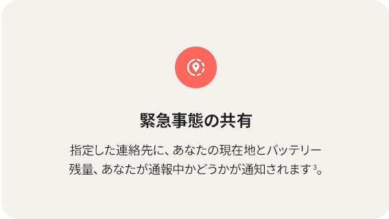 緊急情報