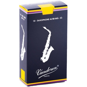 Vandoren アルトサックスリード SR213 10枚入3箱 アルトサクソフォンリード(トラディショナル・3）10枚入り