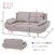 HAGIHARA(����)�b�\�t�@�[2�l�|��(�l�C�r�[�E��170�~���s96�~����71/82cm)�y�����i�Ƃ̓����w���s�z�bR��ײ�2PNV