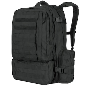 CONDOR�b3 DAY ASSAULT PACK BLACK �y�e�ʁF50L�z�b����� 125-002