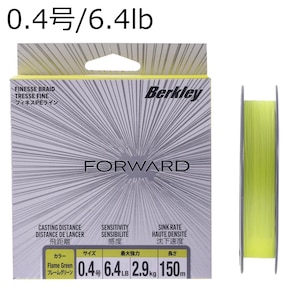�o�[�N���C�b�t�H���[�h 150m (0.4��/6.4lb) �t���C���O���[���b̫ܰ��150m(0.4�޳)�ڲѸ�ذ�