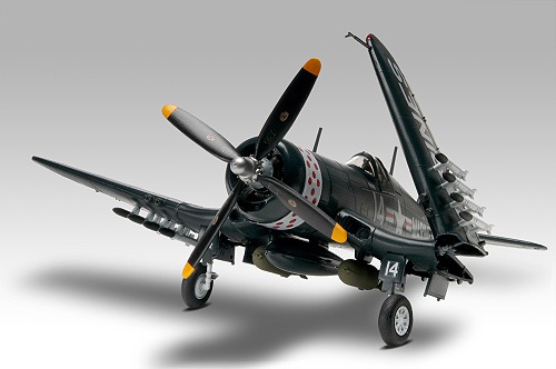 アメリカレベル 1/48F4U-4 コルセア プラモデル