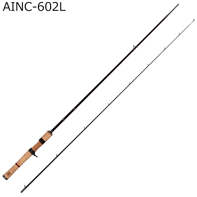 人気□アブガルシア アイオン AION AINS-602ULS+　スピニングロッド ソリッドティップ トラウトロッド　マス釣り エリア 保証書 ケース有り アイオン AINS-602ULS+ 6.0ft 2ピース スピニング ソリッド
