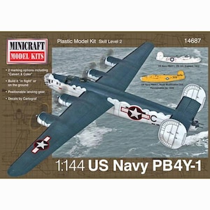�~�j�N���t�g�b�y�Đ��Y�z1/144 �A�����J�C�R PB4Y-1 �h�J���o�[�g���R�[�N�h�yMC14687�z�bMC14687 PB4Y-1 ���ް� ���