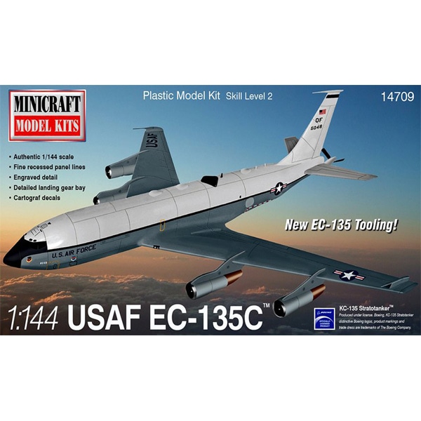 1/144 アメリカ空軍 EC-135C 空中指揮機【MC14709】 | ミニ