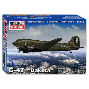 �~�j�N���t�g�b�y�Đ��Y�z1/144 �A�����J�R �A���@ C-47 �_�R�^�yMC14747�z�bMC14747 USFA C-47 �޺�