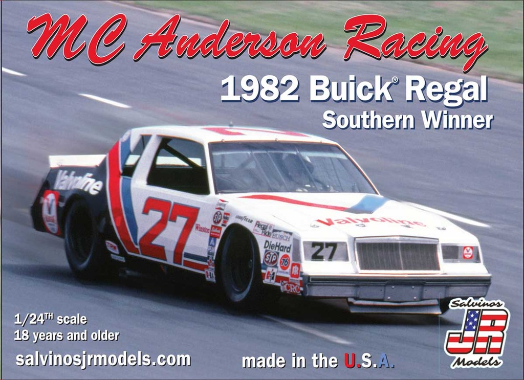 プラモデル　1/24 NASCAR 1982 サザン500ウイナー MC アンダーソンレーシング ビュイック・リーガル #27 ”ケール・ヤーボロー” [MCAB1982DA] 1/24 NASCAR 1982 サザン500ウイナー MC アンダーソンレーシング