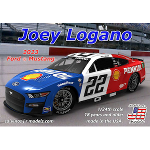 �T���r�m�X J�R���f���b1/24 �h�W���[�C�E���K�[�m�h #22 SHELL-PENNZOIL �X���[�o�b�N �t�H�[�h �}�X�^���O NASCAR 2023�yPF2023JLDA�z�bPF2023JLDA �ޮ��۶ް� #22 ̫��� Ž��