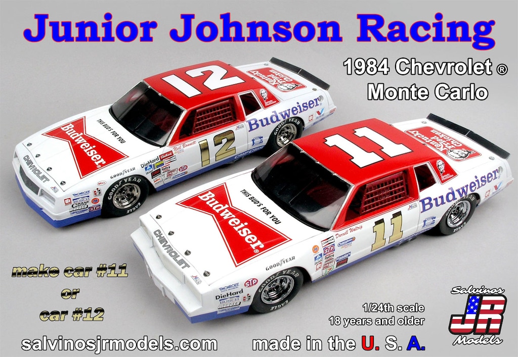シボレー　バドワイザー　モンテカルロ　ケン・シュレイダー Ken Schrader's 1995 Budweiser Chevrolet Monte Carlo