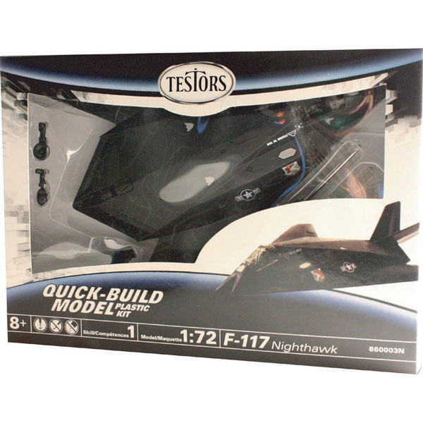 Large Scale! Testors 1:32 F-117A Stealth Fighter Kit Review