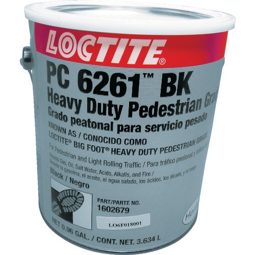 ロックタイト　PC6261BK 滑り止め　送料無料 ロックタイト ビッグフット HDP 黒 3.6L(1602679)(PC 6261) | ヘンケル